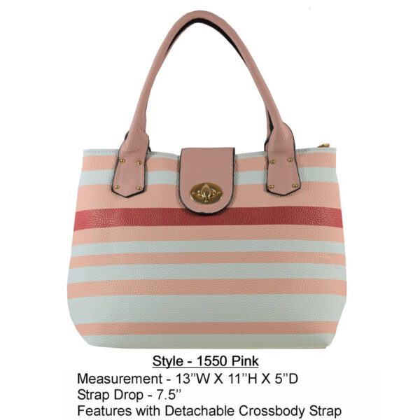 Style 1550 pink handbag