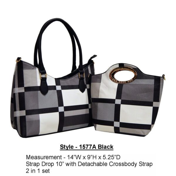 Style 1577a black handbag