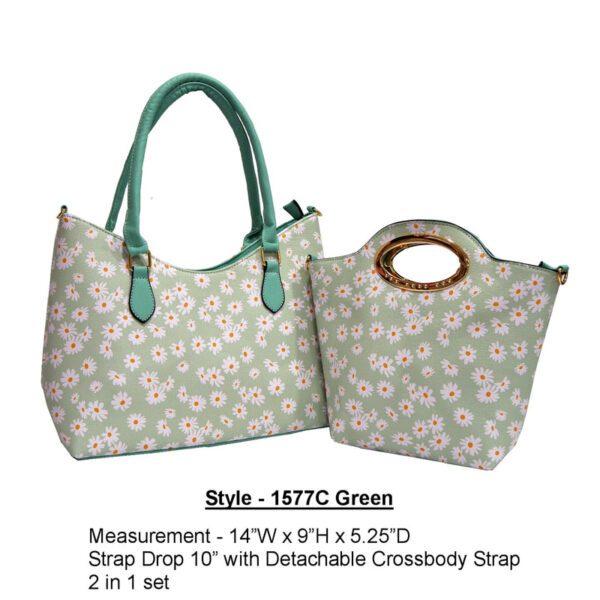 Style 1577c green handbag