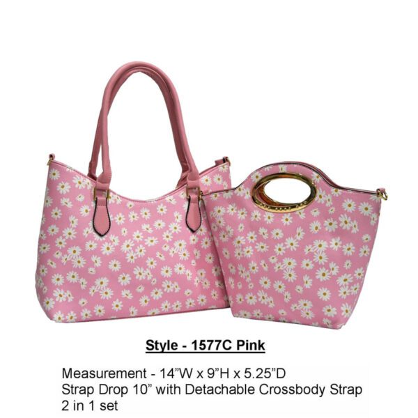 Style 1577c pink handbag