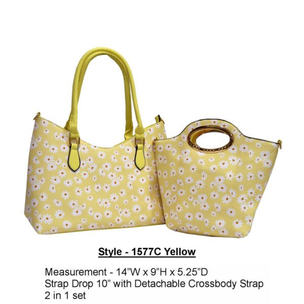 Style 1577c yellow handbag 