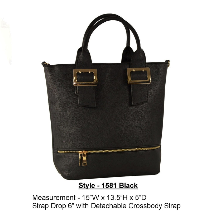 black handbag