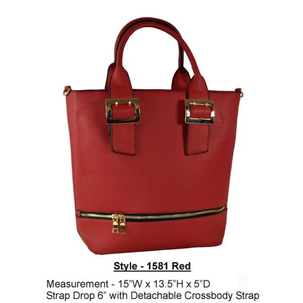 Style 1581 red handbag