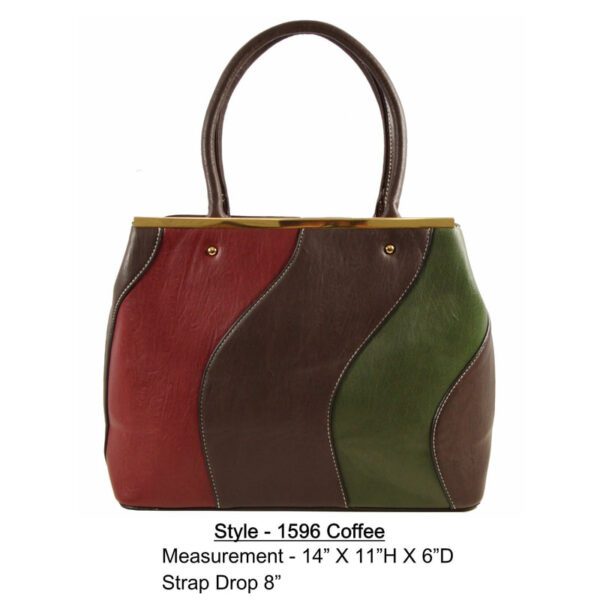 Style 1596 coffee handbag