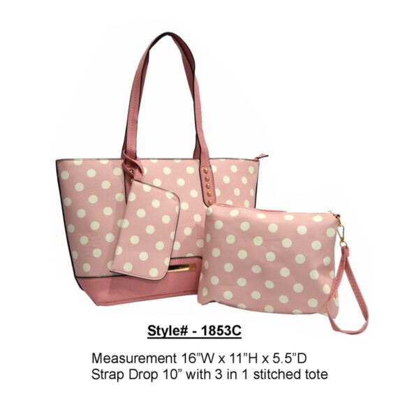 Style 1853c pink handbag