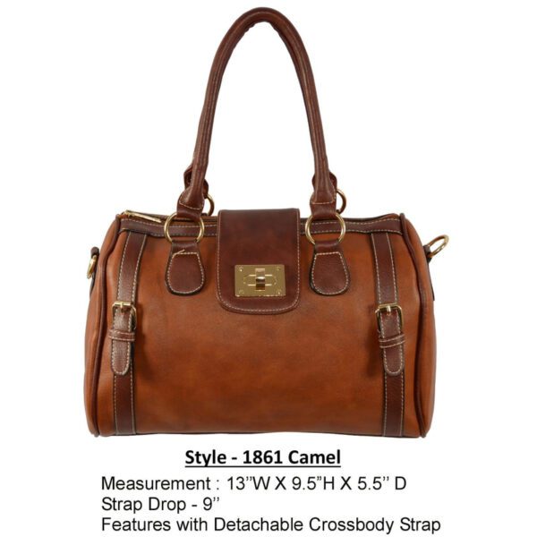 Style 1861 brown handbag