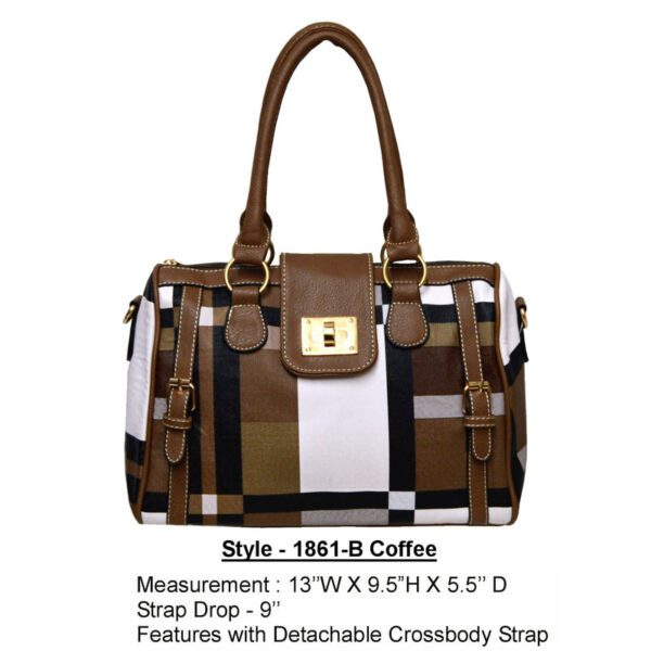 Style 1861b coffee handbag