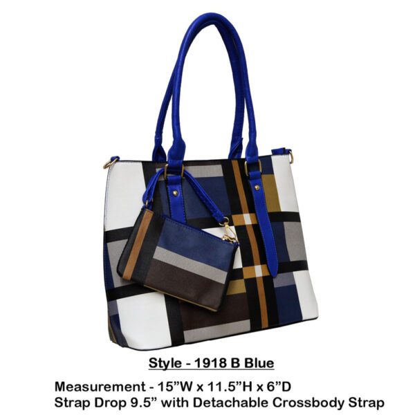 Style 1918b blue handbag