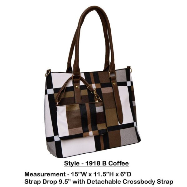 Style 1918b coffee handbag