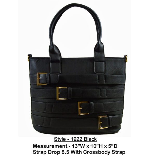 Style 1922 black handbag