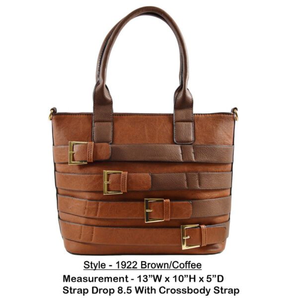 Style 1922 brown handbag