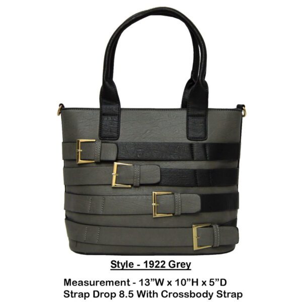 Style 1922 grey handbag