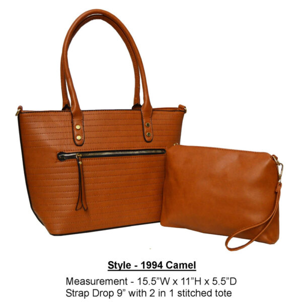 Style 1994 camel handbag