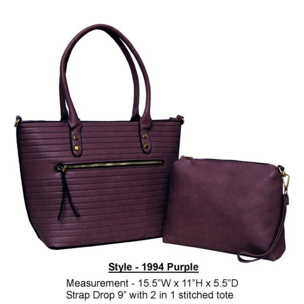 Style 1994 purple handbag