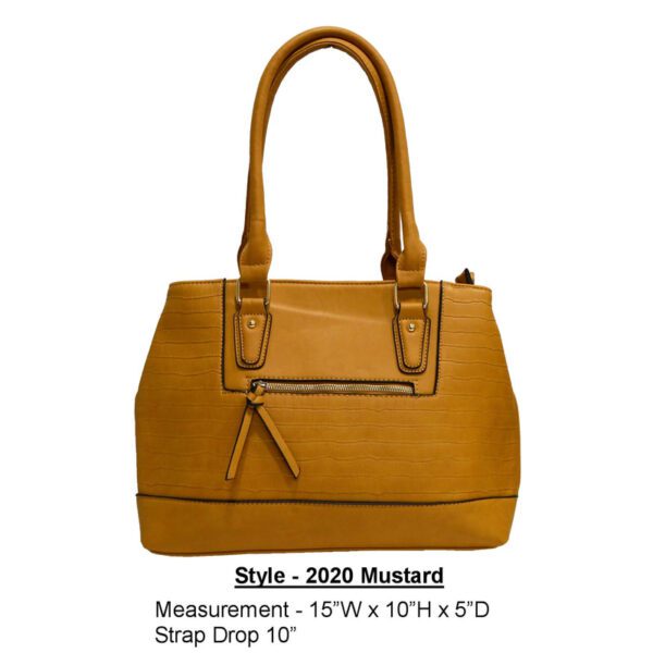 Style 2020 mustard handbag