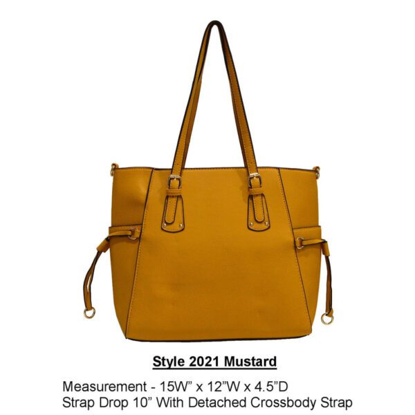 Style 2021 mustard handbag