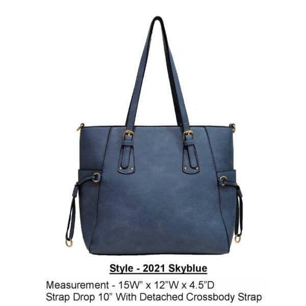 Style 2021 sky blue handbag