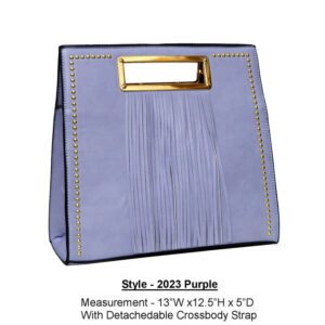 Style 2023 purple handbag