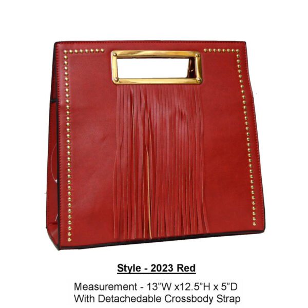 Style 2023 red handbag