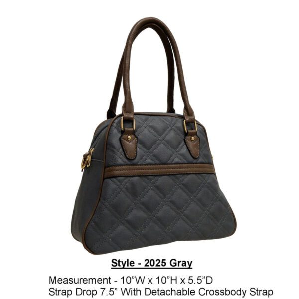 Style 2025 gray handbag