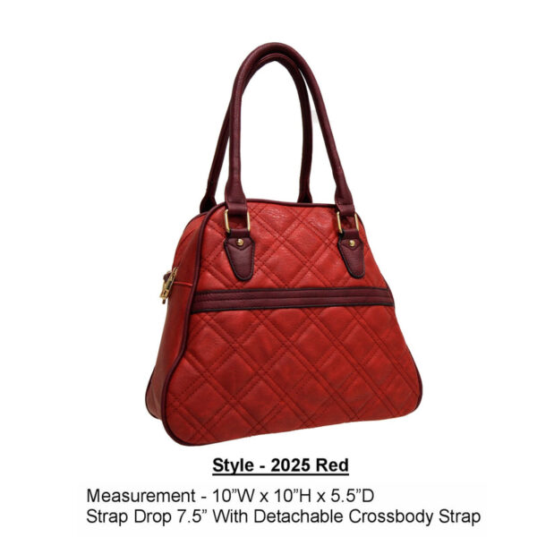 Style 2025 red handbag