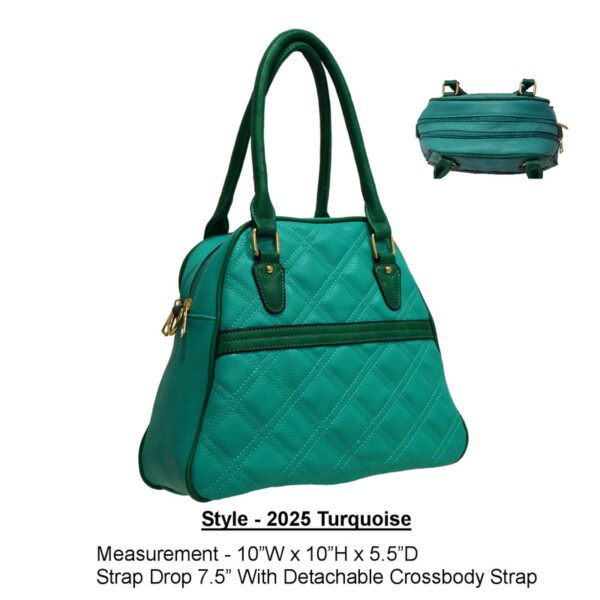 Style 2025 turquoise handbag