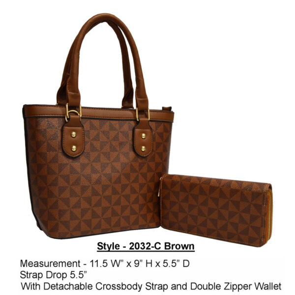 Style 2032c brown handbag