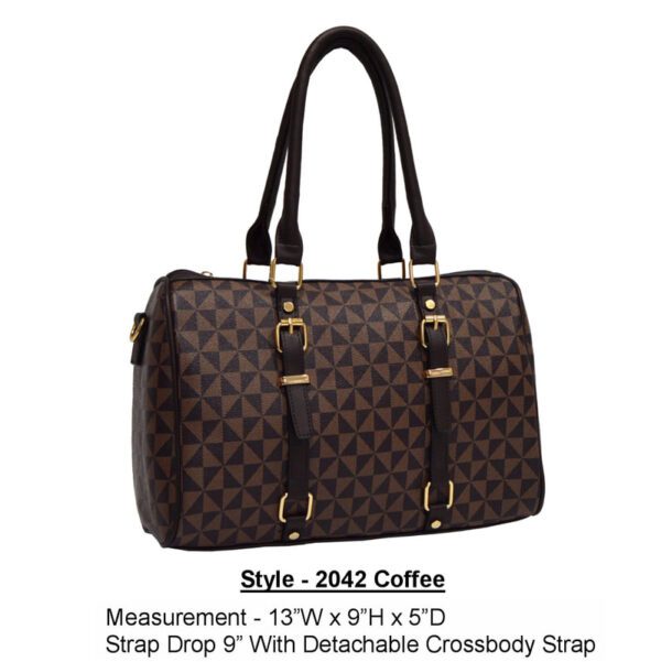 Style 2042 coffee handbag