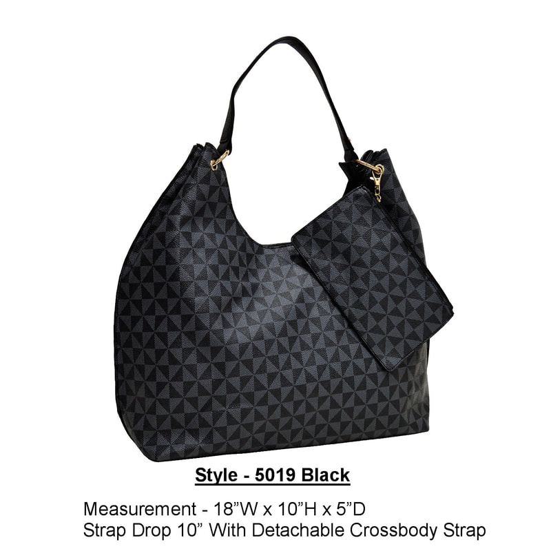 Style 5019 black handbag