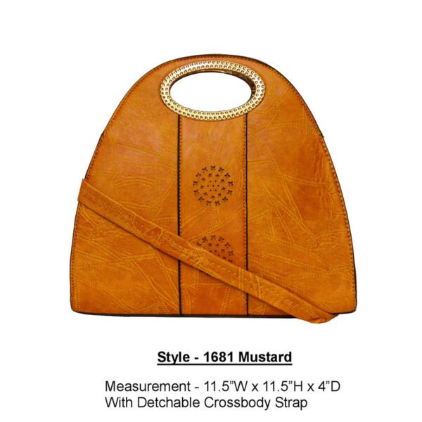 Style 1681 mustard bag