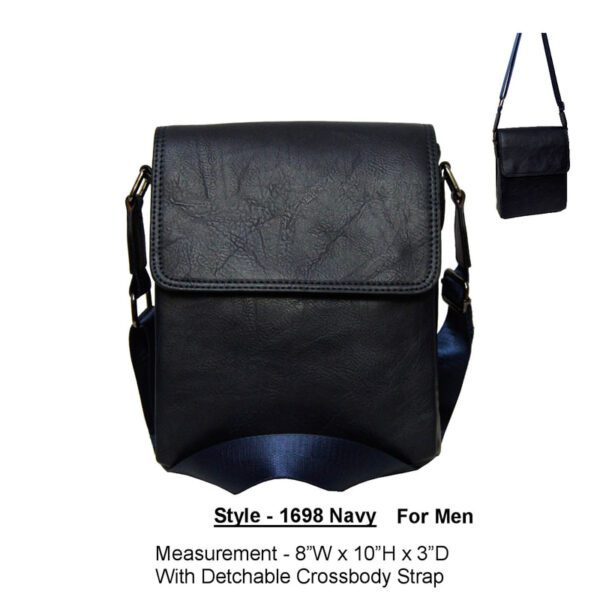 Style 1698 navy bag