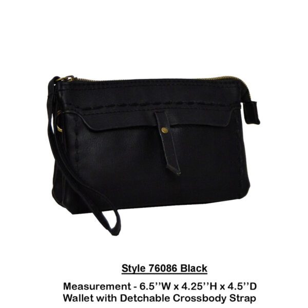 Style 76086 black purse