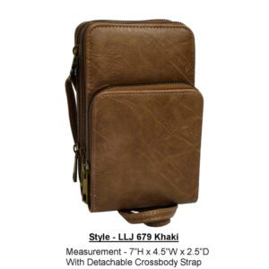 Style LLJ679 khaki bag