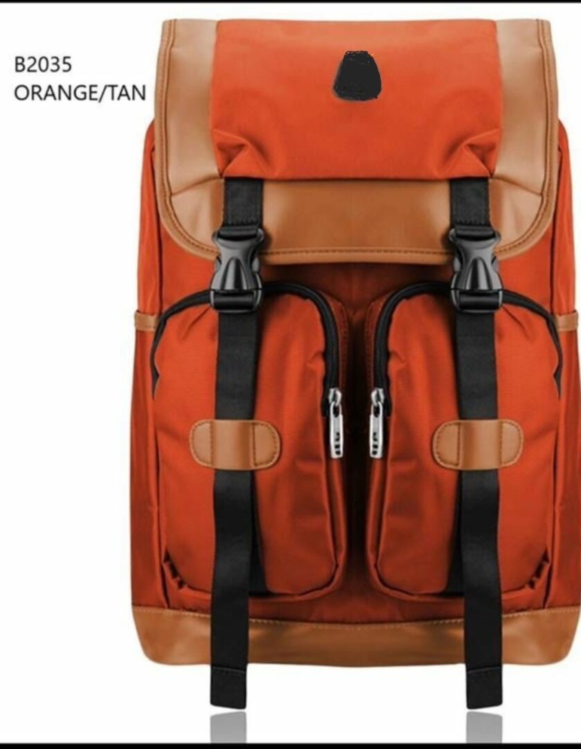 B2035 Orange backpack