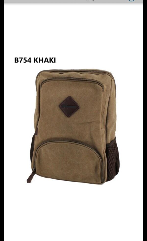 B754 Khaki backpack